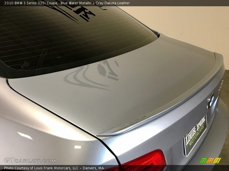 Blue Water Metallic / Gray Dakota Leather 2010 BMW 3 Series 335i Coupe