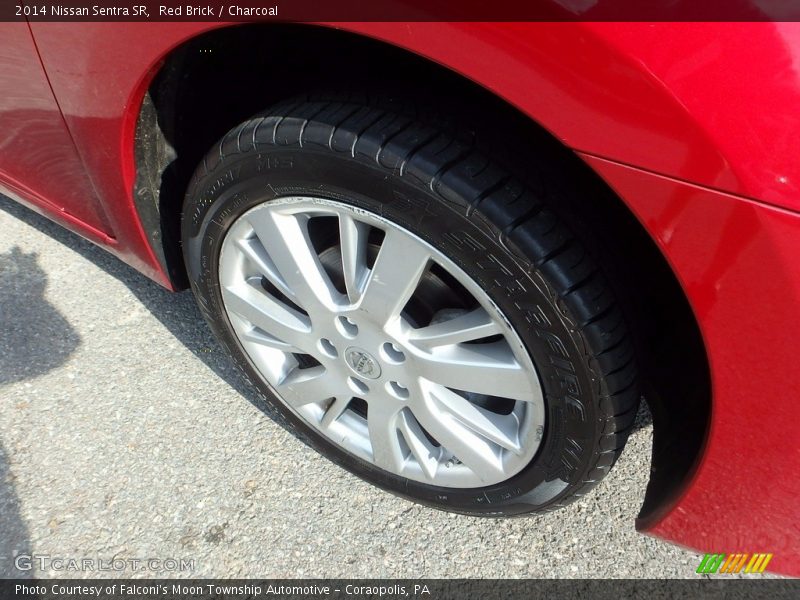 Red Brick / Charcoal 2014 Nissan Sentra SR