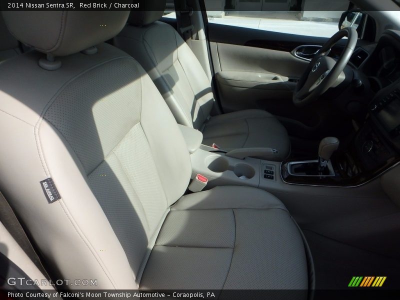 Red Brick / Charcoal 2014 Nissan Sentra SR