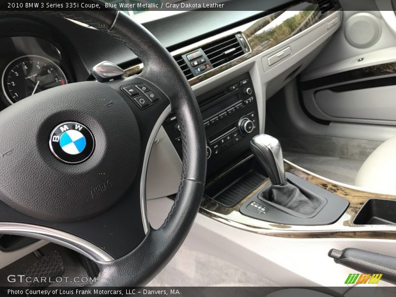 Blue Water Metallic / Gray Dakota Leather 2010 BMW 3 Series 335i Coupe