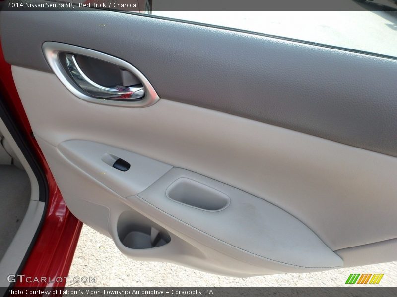 Red Brick / Charcoal 2014 Nissan Sentra SR