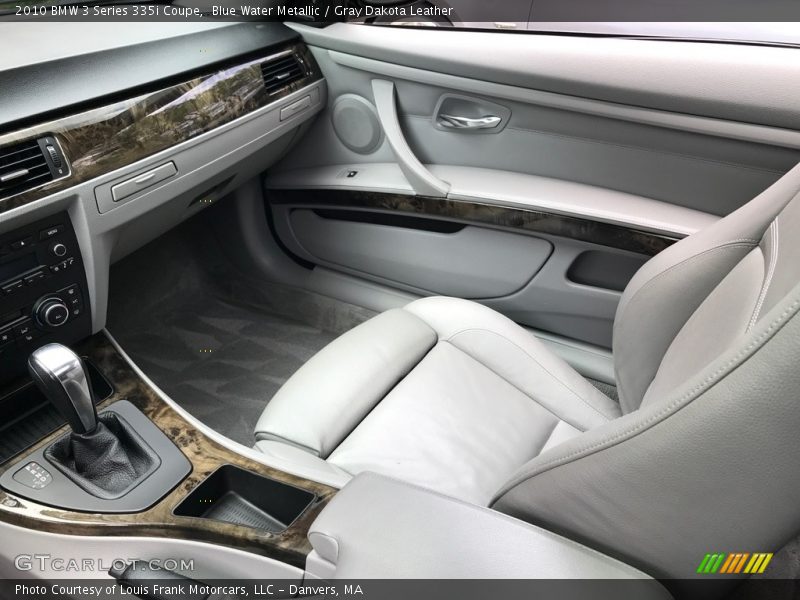 Blue Water Metallic / Gray Dakota Leather 2010 BMW 3 Series 335i Coupe