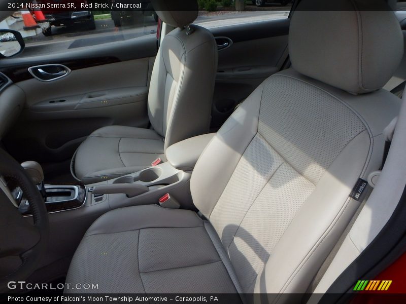 Red Brick / Charcoal 2014 Nissan Sentra SR