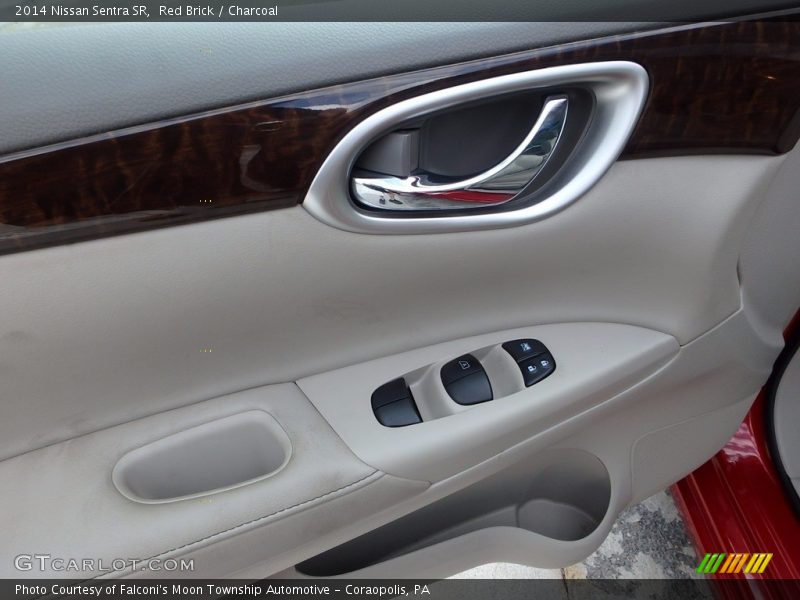 Red Brick / Charcoal 2014 Nissan Sentra SR