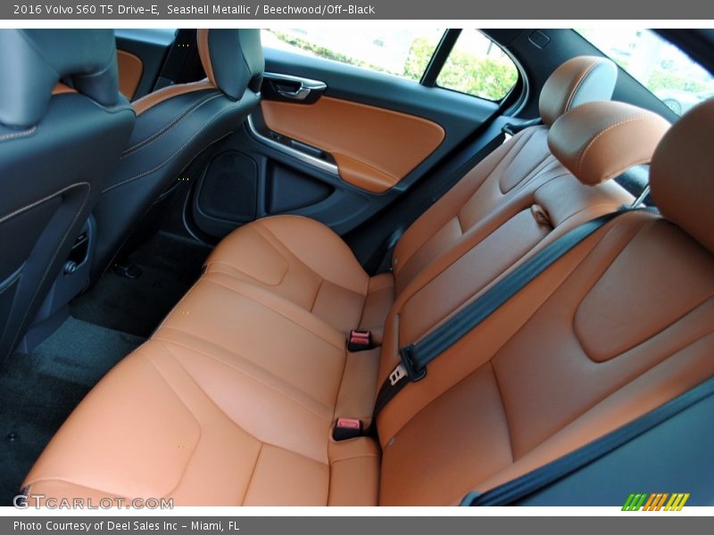 Rear Seat of 2016 S60 T5 Drive-E