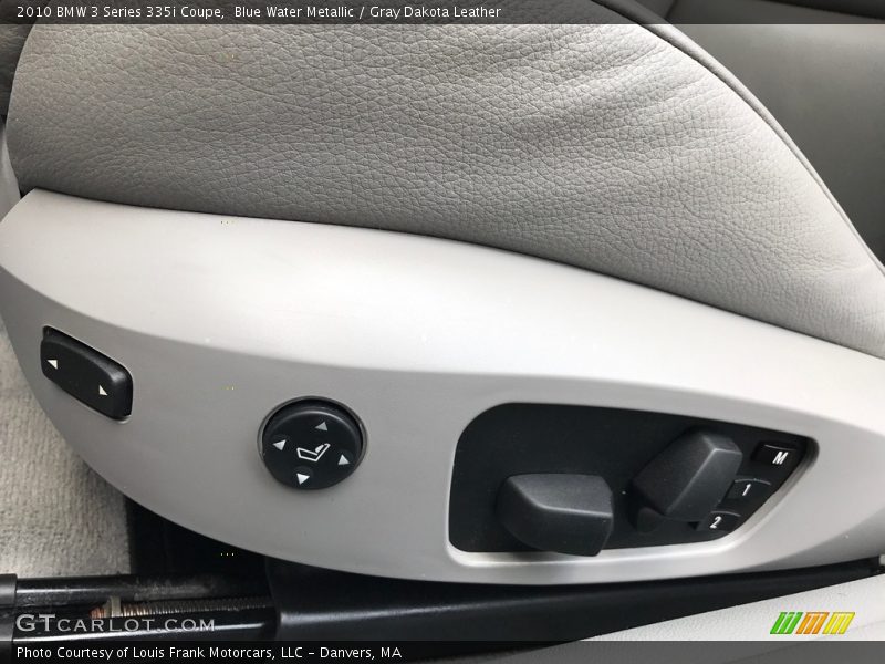 Blue Water Metallic / Gray Dakota Leather 2010 BMW 3 Series 335i Coupe