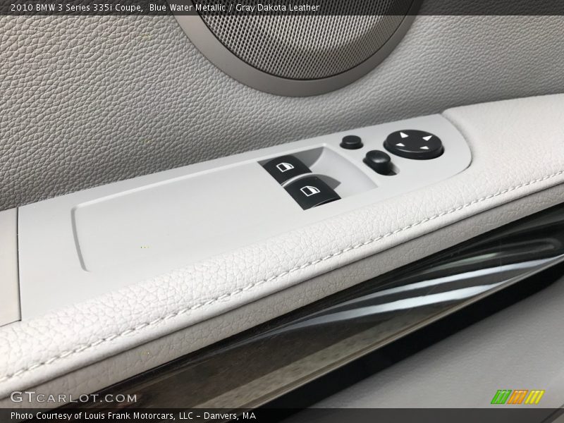 Blue Water Metallic / Gray Dakota Leather 2010 BMW 3 Series 335i Coupe