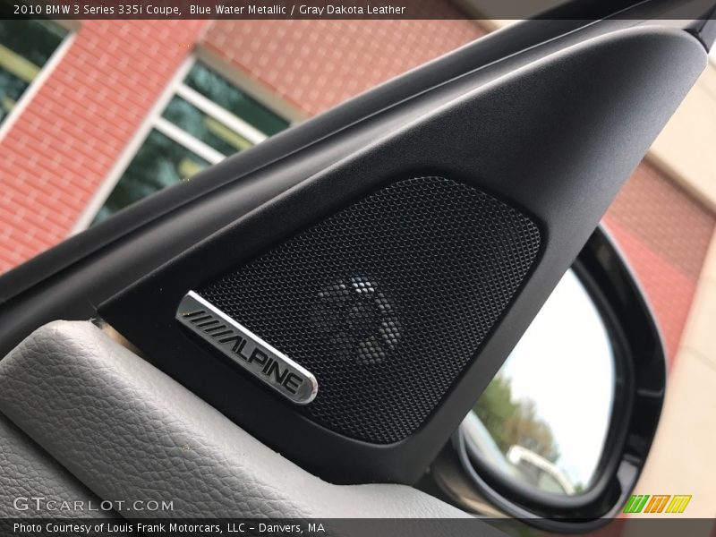 Blue Water Metallic / Gray Dakota Leather 2010 BMW 3 Series 335i Coupe