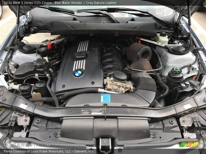 Blue Water Metallic / Gray Dakota Leather 2010 BMW 3 Series 335i Coupe