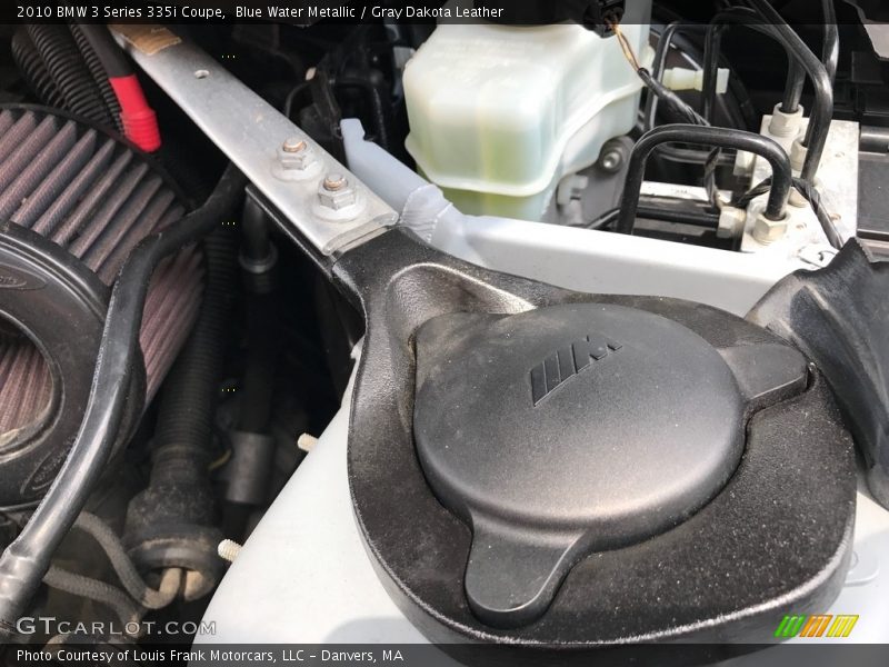 Blue Water Metallic / Gray Dakota Leather 2010 BMW 3 Series 335i Coupe