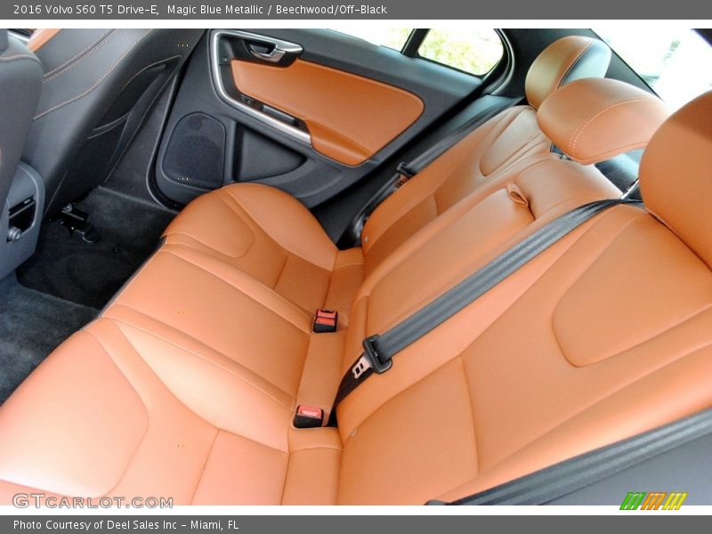 Rear Seat of 2016 S60 T5 Drive-E