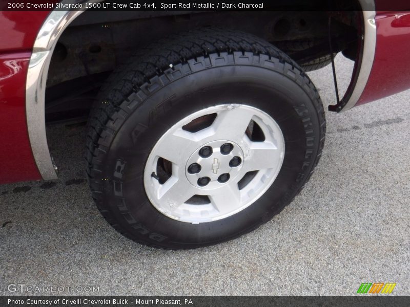 Sport Red Metallic / Dark Charcoal 2006 Chevrolet Silverado 1500 LT Crew Cab 4x4