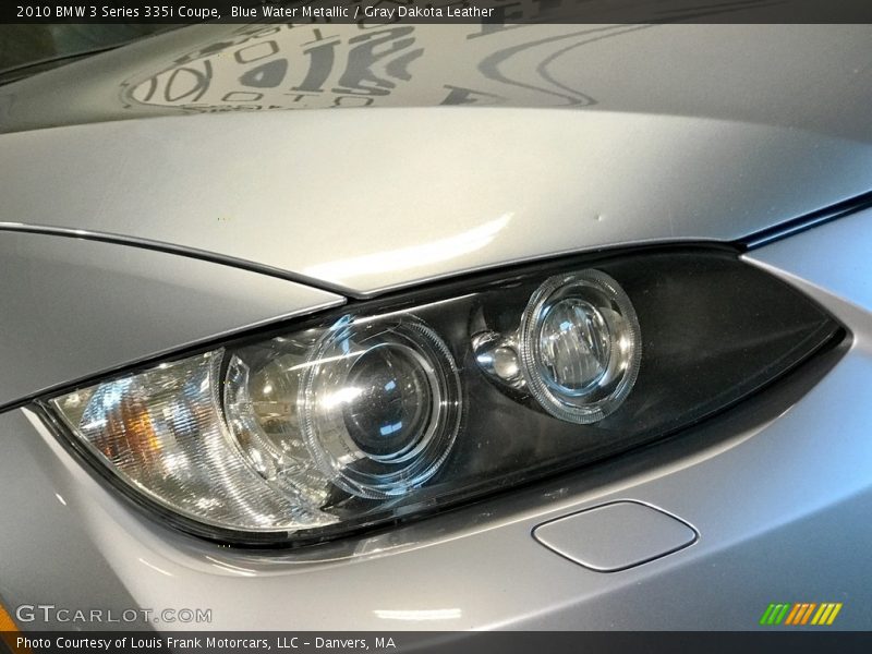Blue Water Metallic / Gray Dakota Leather 2010 BMW 3 Series 335i Coupe