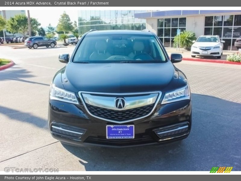 Crystal Black Pearl / Parchment 2014 Acura MDX Advance