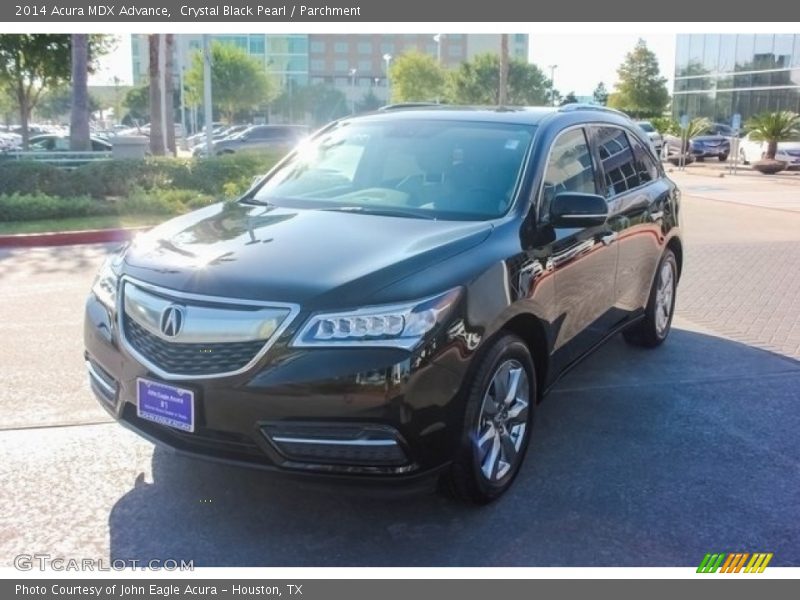 Crystal Black Pearl / Parchment 2014 Acura MDX Advance