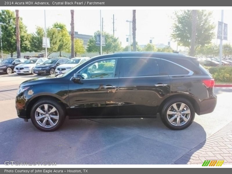Crystal Black Pearl / Parchment 2014 Acura MDX Advance