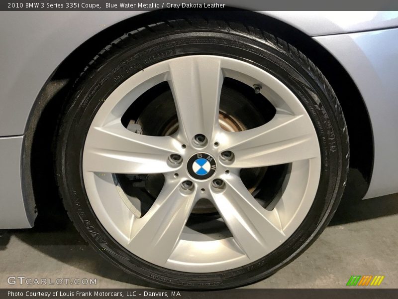 Blue Water Metallic / Gray Dakota Leather 2010 BMW 3 Series 335i Coupe