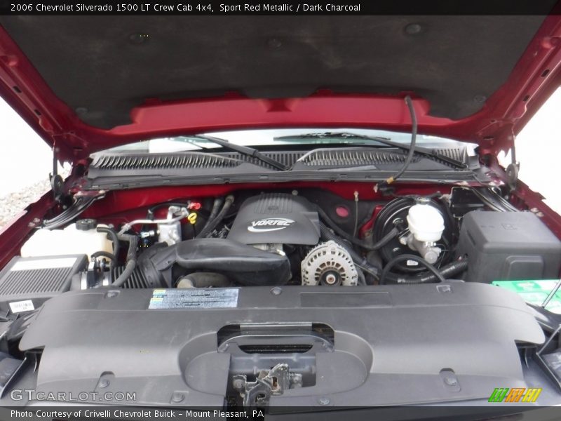 Sport Red Metallic / Dark Charcoal 2006 Chevrolet Silverado 1500 LT Crew Cab 4x4