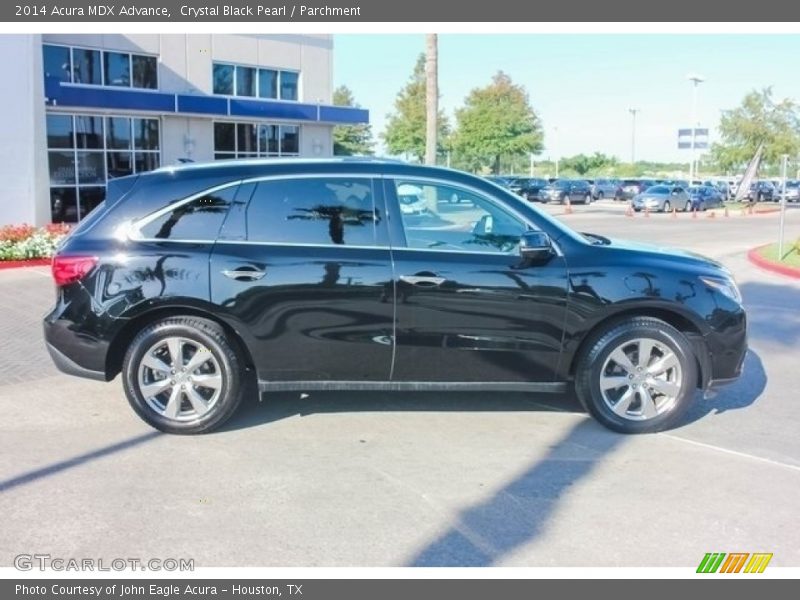 Crystal Black Pearl / Parchment 2014 Acura MDX Advance