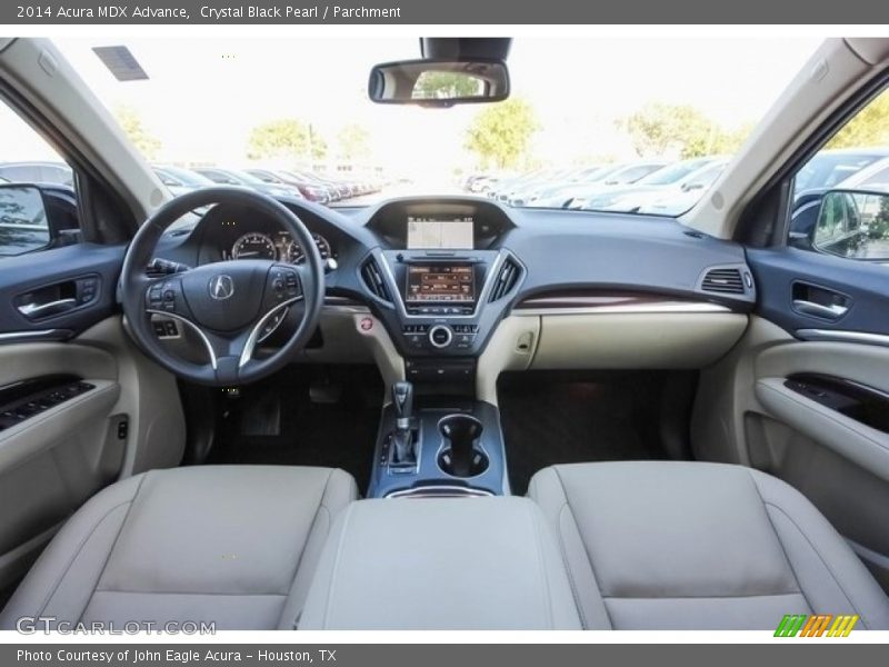 Crystal Black Pearl / Parchment 2014 Acura MDX Advance