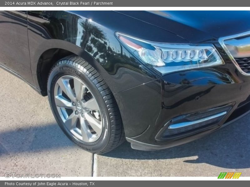 Crystal Black Pearl / Parchment 2014 Acura MDX Advance
