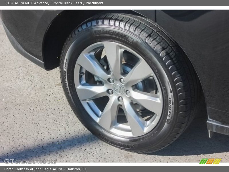 Crystal Black Pearl / Parchment 2014 Acura MDX Advance
