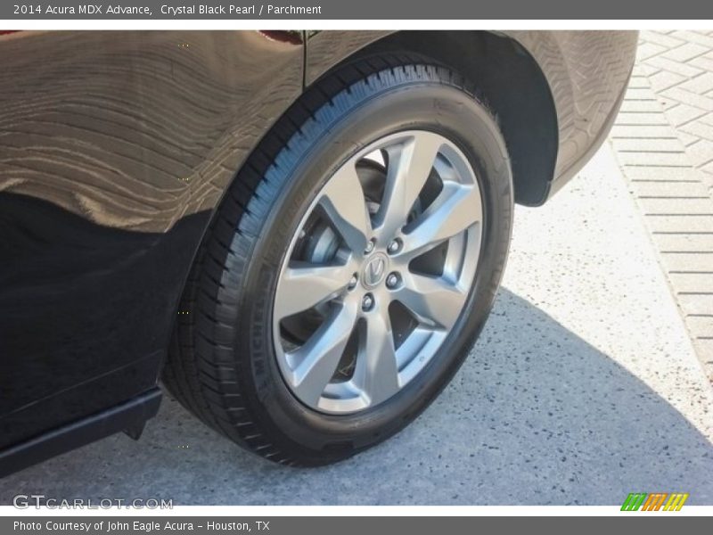 Crystal Black Pearl / Parchment 2014 Acura MDX Advance