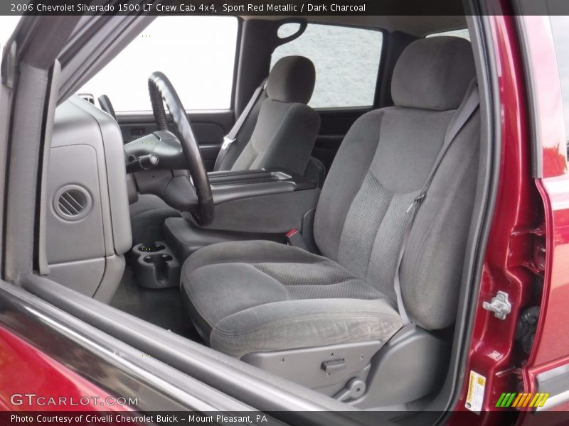 Sport Red Metallic / Dark Charcoal 2006 Chevrolet Silverado 1500 LT Crew Cab 4x4