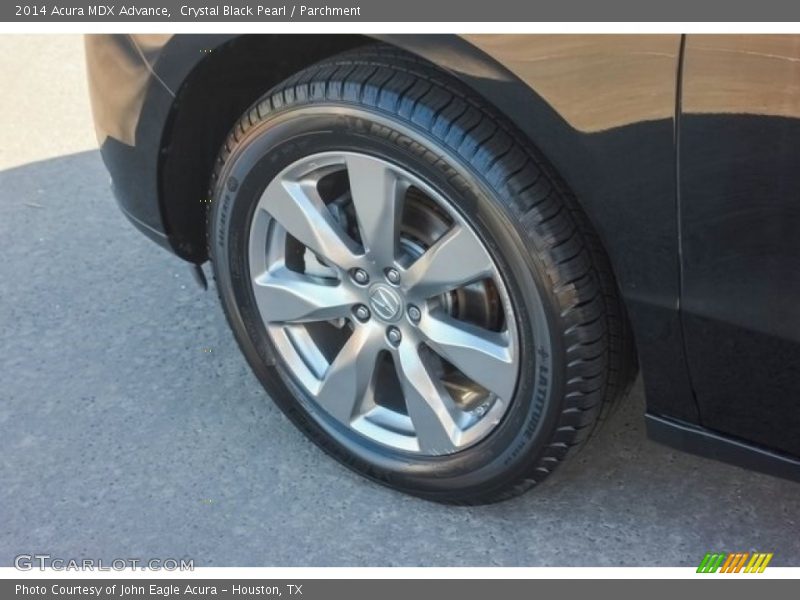 Crystal Black Pearl / Parchment 2014 Acura MDX Advance