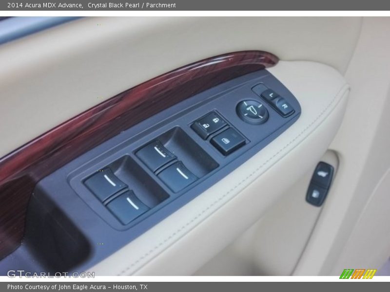 Crystal Black Pearl / Parchment 2014 Acura MDX Advance