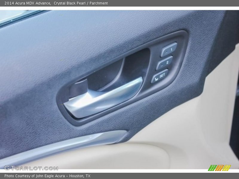 Crystal Black Pearl / Parchment 2014 Acura MDX Advance