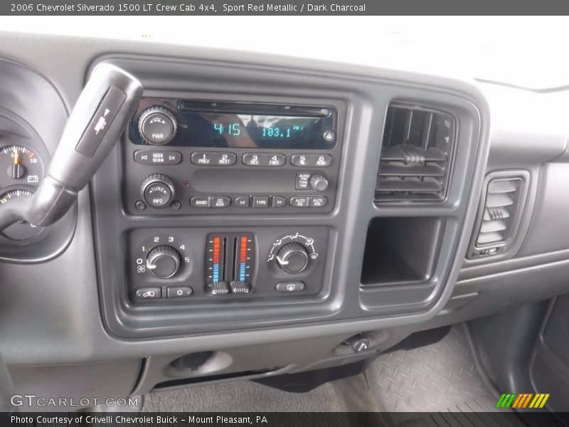 Sport Red Metallic / Dark Charcoal 2006 Chevrolet Silverado 1500 LT Crew Cab 4x4