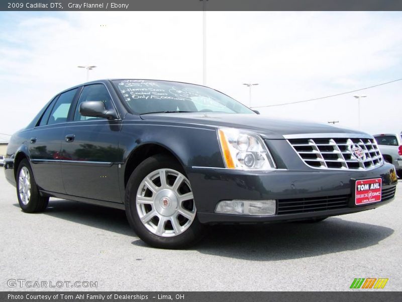 Gray Flannel / Ebony 2009 Cadillac DTS
