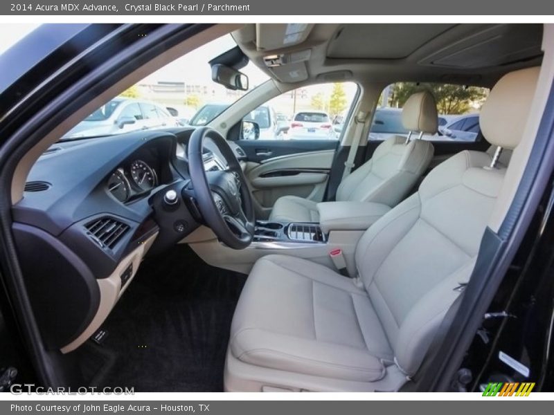 Crystal Black Pearl / Parchment 2014 Acura MDX Advance