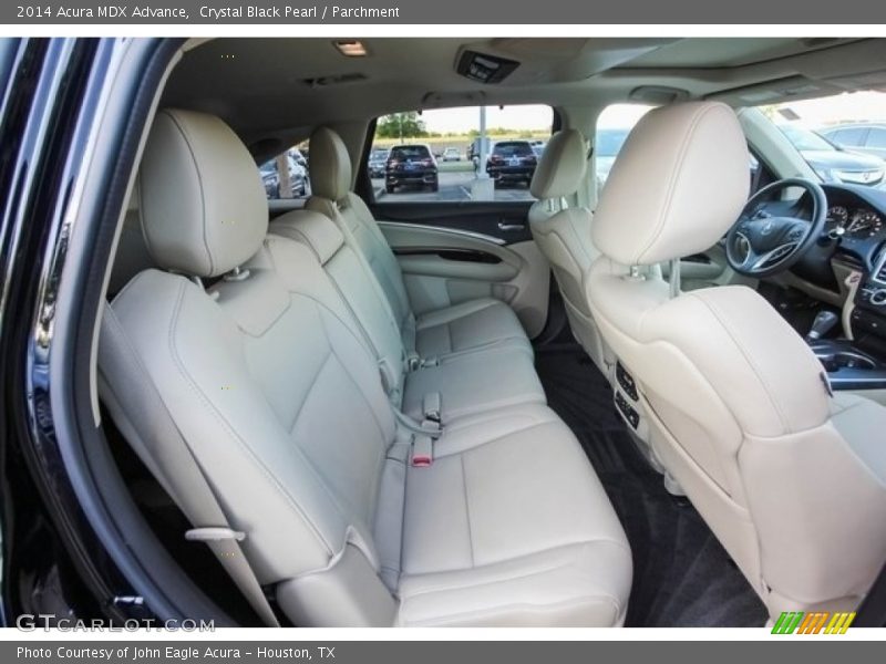 Crystal Black Pearl / Parchment 2014 Acura MDX Advance