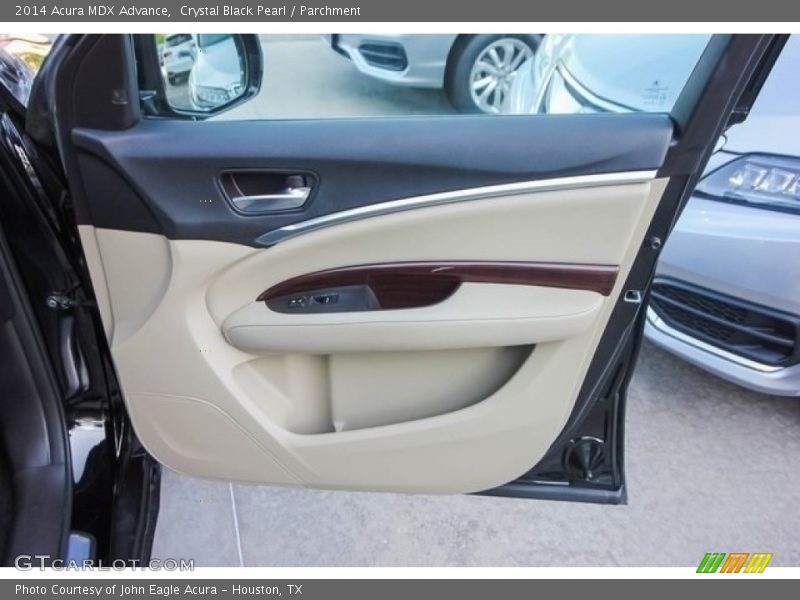 Crystal Black Pearl / Parchment 2014 Acura MDX Advance