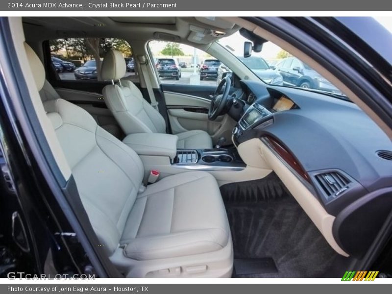 Crystal Black Pearl / Parchment 2014 Acura MDX Advance