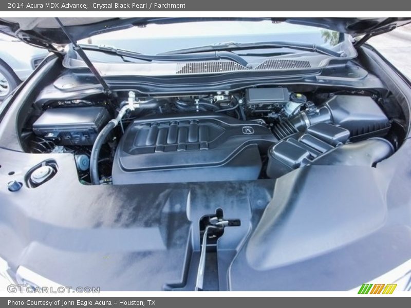 Crystal Black Pearl / Parchment 2014 Acura MDX Advance
