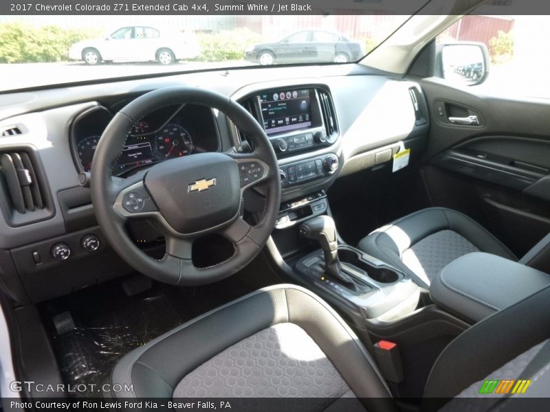  2017 Colorado Z71 Extended Cab 4x4 Jet Black Interior