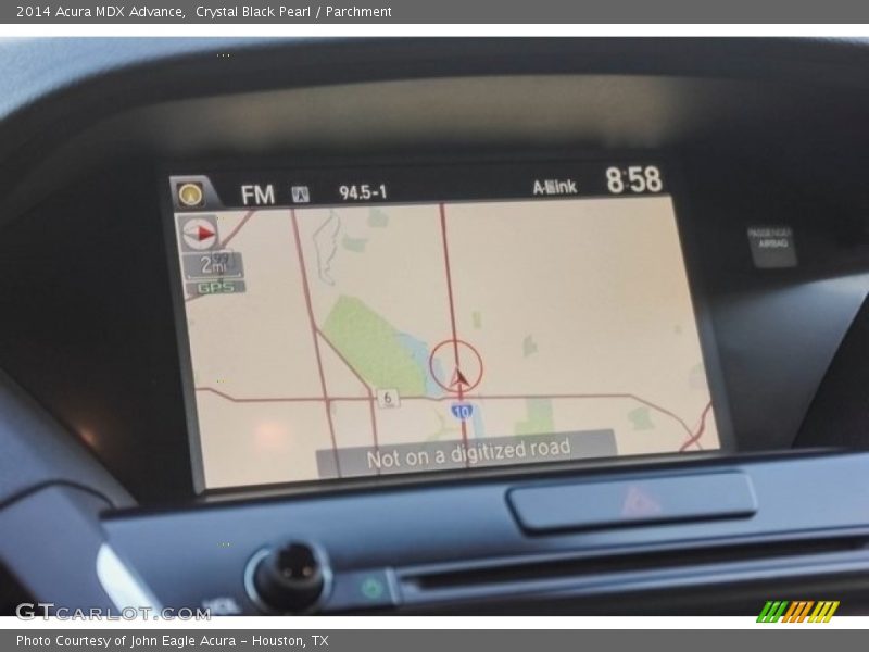 Crystal Black Pearl / Parchment 2014 Acura MDX Advance