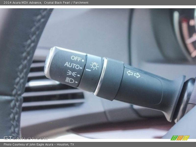 Crystal Black Pearl / Parchment 2014 Acura MDX Advance