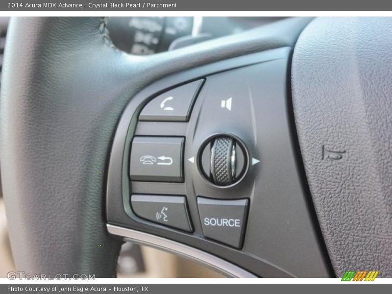 Crystal Black Pearl / Parchment 2014 Acura MDX Advance