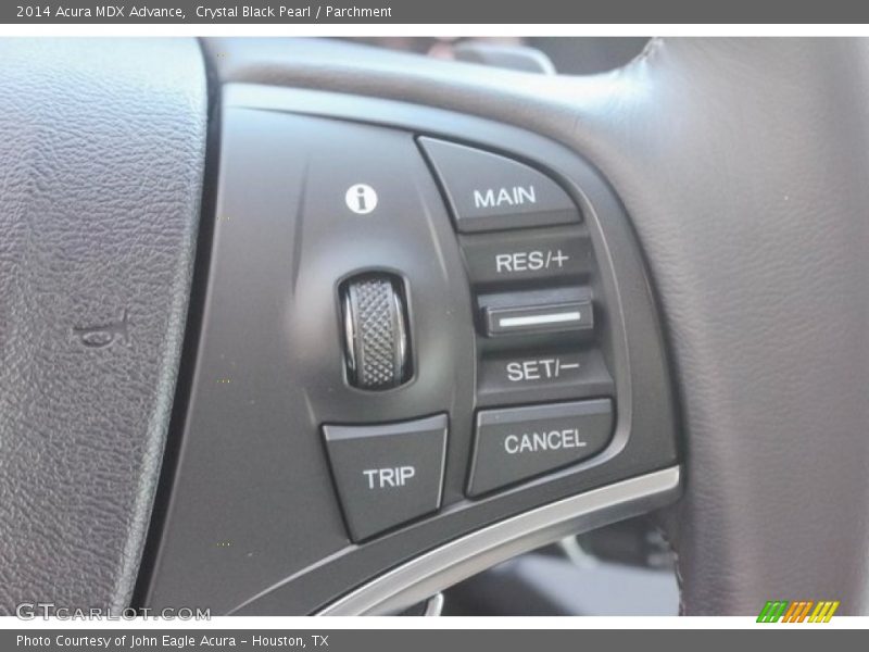 Crystal Black Pearl / Parchment 2014 Acura MDX Advance