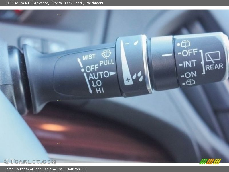Crystal Black Pearl / Parchment 2014 Acura MDX Advance
