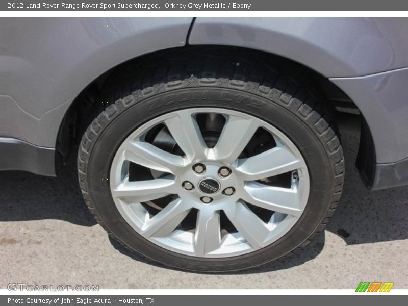 Orkney Grey Metallic / Ebony 2012 Land Rover Range Rover Sport Supercharged