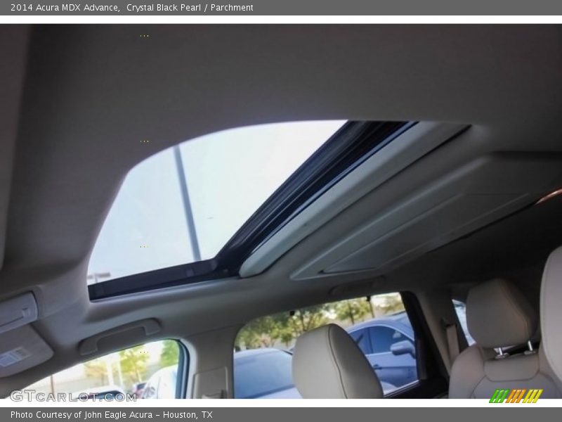 Crystal Black Pearl / Parchment 2014 Acura MDX Advance