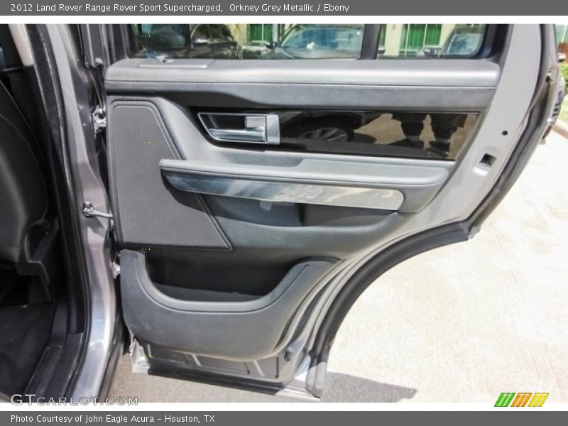 Orkney Grey Metallic / Ebony 2012 Land Rover Range Rover Sport Supercharged
