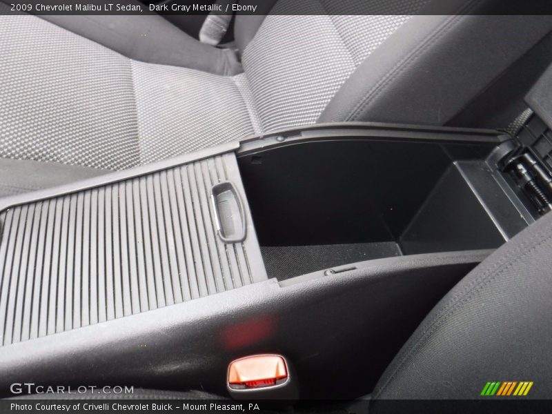 Dark Gray Metallic / Ebony 2009 Chevrolet Malibu LT Sedan
