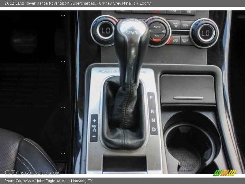 Orkney Grey Metallic / Ebony 2012 Land Rover Range Rover Sport Supercharged