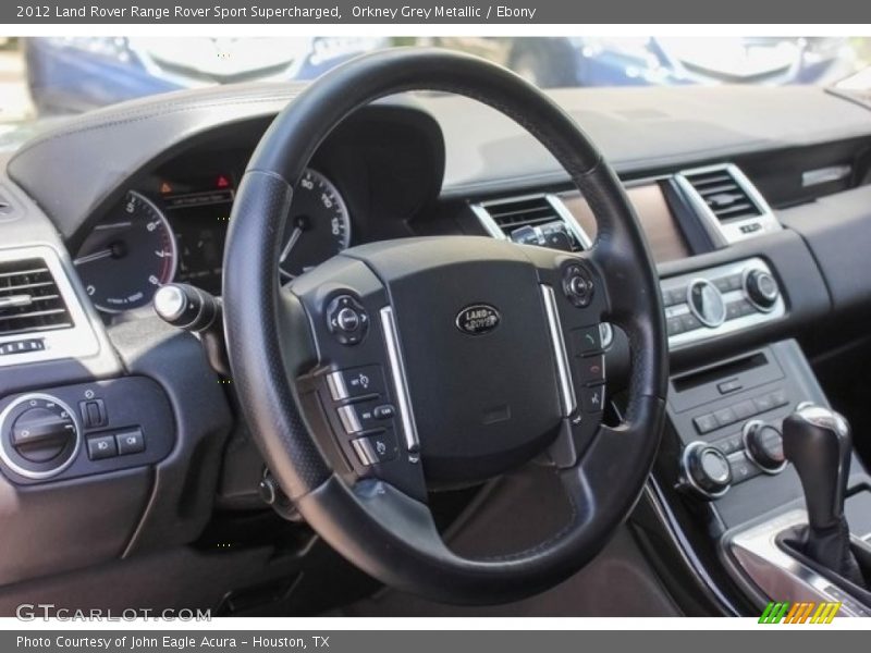 Orkney Grey Metallic / Ebony 2012 Land Rover Range Rover Sport Supercharged